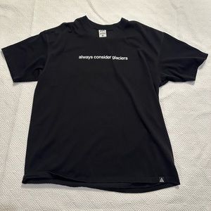 NIKE ACG “always consider glaciers”